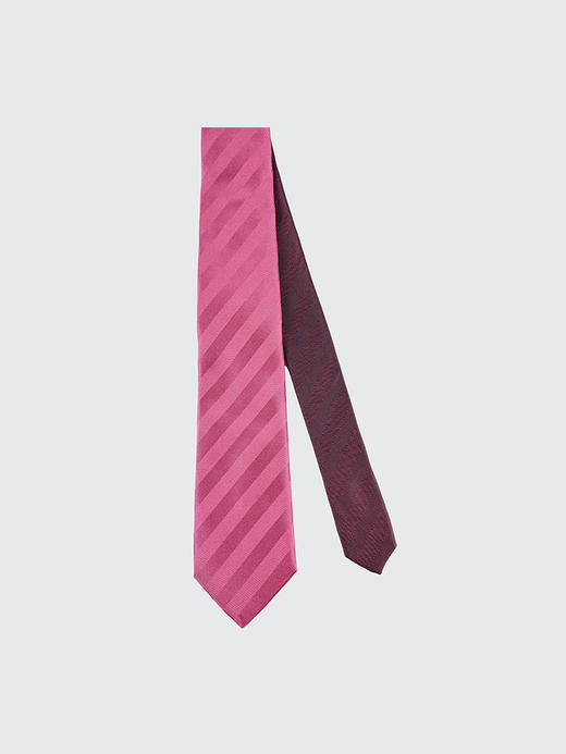 callisto红色全桑蚕丝领带 FRCTE026C 商品图0