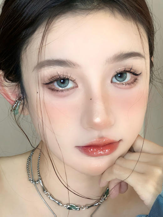 PokerKaty 美瞳半年抛 绿光森林 直径14.0mm着色13.2mm 商品图4