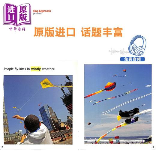 预售 【中商原版】美国国家地理科学入门1级天气和季节读本5册 National Geographic Science L1 Weather and Seasons 蓝思值BR含音频资源 商品图2