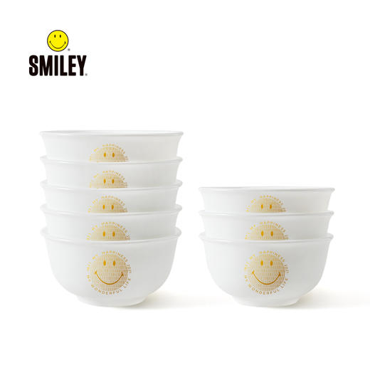 SMILEY 白晶瓷碗套装 SY-CJ1003 商品图1