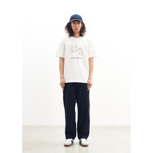 吃茶去chichaqu全棉圆领短袖T恤 多余的情绪 商品图4