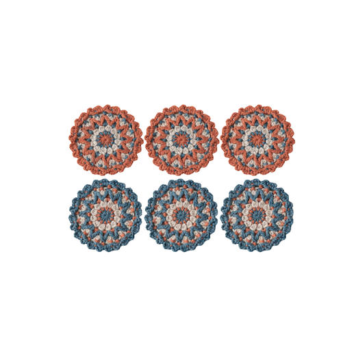 苏苏姐家茶喜隔热垫手工DIY羊毛钩针小物毛线团自制材料包 商品图5