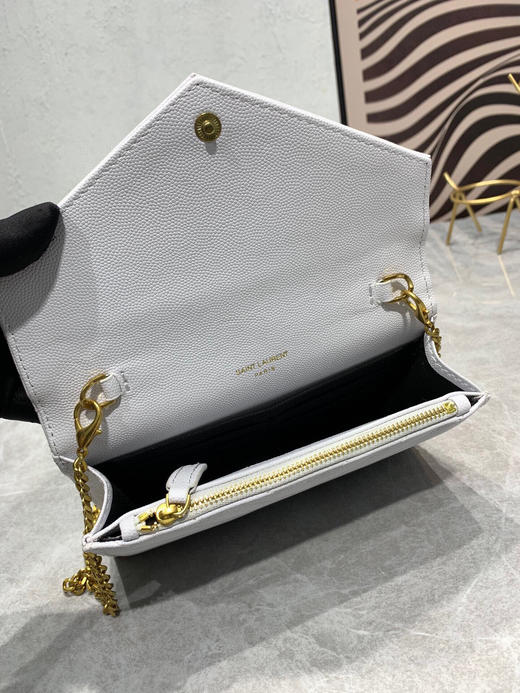 夏季特惠💰520 YSL圣罗兰 monogram黑金鱼子酱链条98557 商品图6