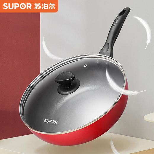 苏泊尔炫彩易洁不粘煎炒锅VJ28RP03 商品图2