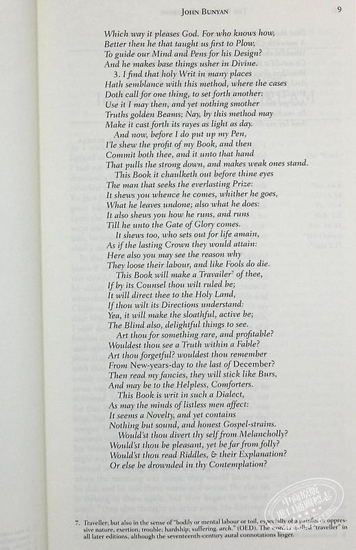 【中商原版】天路历程 诺顿文学解读系列 英文原版 Norton Critical Editions The Pilgrim’s Progress John Bunyan 商品图5