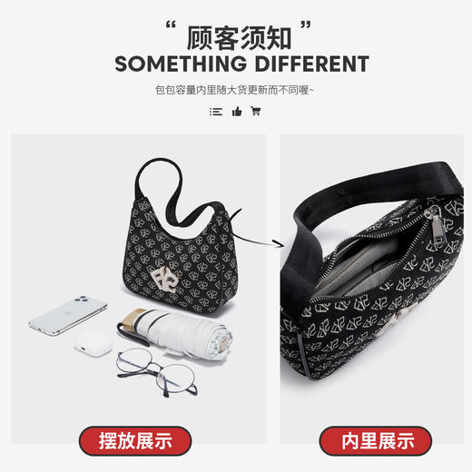 Safiya/索菲娅 2023新款爆款包包女腋下包时尚单肩包女式斜挎包女包 SF9151063Y 商品图3