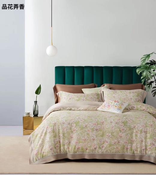 天丝四件套100%天丝品花弄香 商品图0