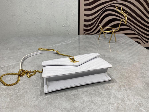 夏季特惠💰520 YSL圣罗兰 monogram黑金鱼子酱链条98557 商品图5