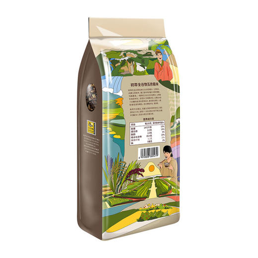 中粮初萃 全谷物五色糙米1kg袋装 商品图5