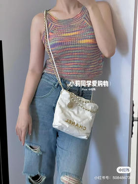 顶级版本迷你22bag-白色