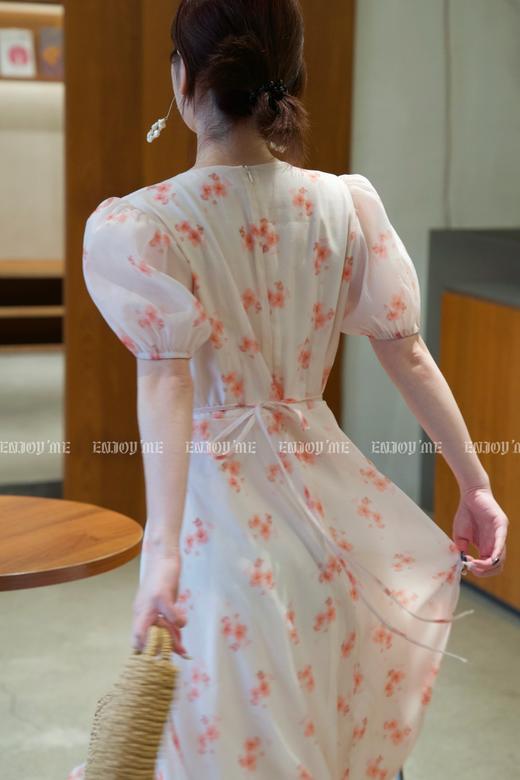 【门店同款】夏季淡雅橘花连衣裙 150566114 商品图8