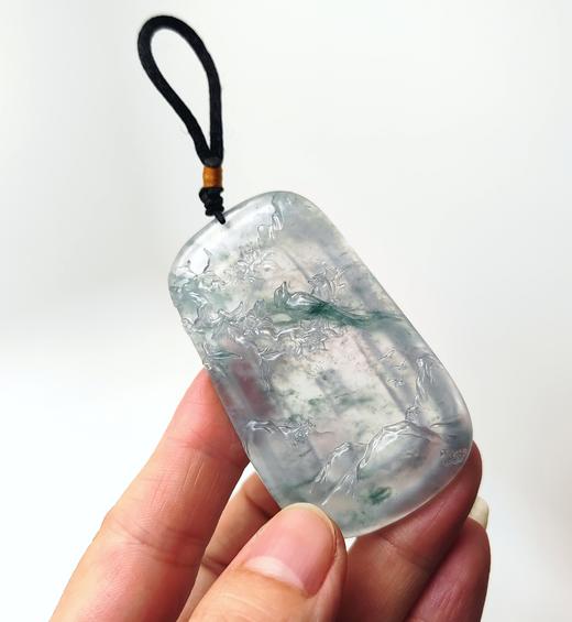 翡翠 冰种 飘花 大牌子 商品图5