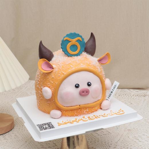 金牛座噜噜猪蛋糕 商品图1