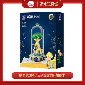 T 拼奇 86304小王子旅途的开始积木