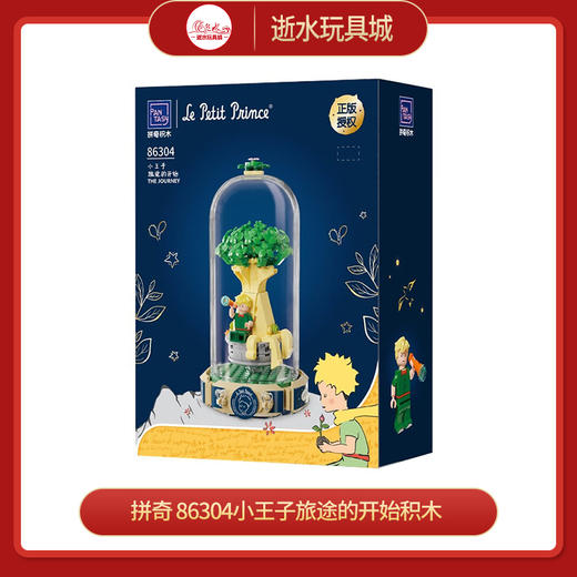 T 拼奇 86304小王子旅途的开始积木 商品图0
