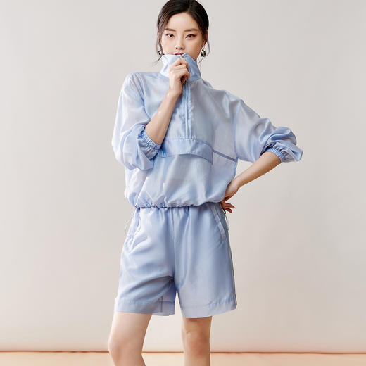 剩S 芳外【微透运动轻薄套装】2024夏季新款防晒空调衫女式套装 商品图5