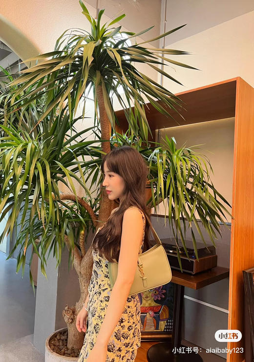 杨树林复古腋下包/果绿色 商品图3