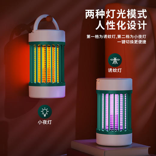 罗马柱灭蚊器家用饭店室内驱蚊器捕蚊灭蝇灯餐厅电击式灭蚊灯 商品图1