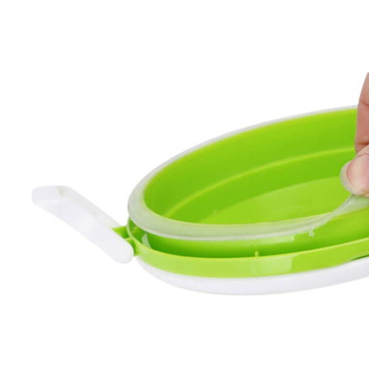 联创（LIAN）保温饭盒 不锈钢双层便当盒 DF-CP0616M 绿色 商品图1