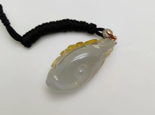 精美雕工黄翡如意 商品图6