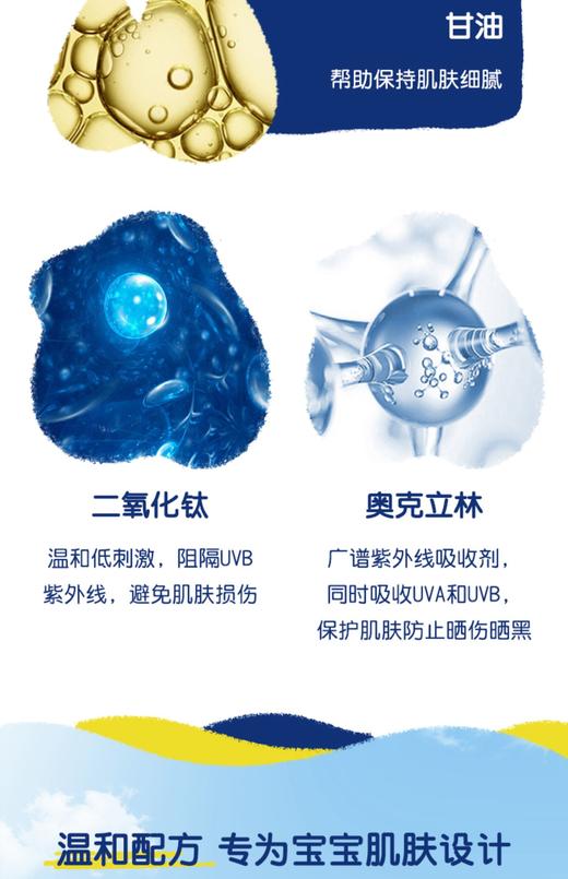 哈罗闪宝宝防晒霜儿童温和防水防晒喷雾150ml 商品图4