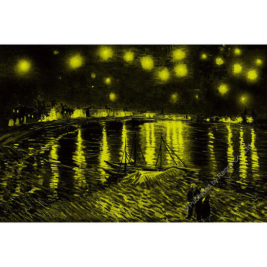 隆河星夜/1008片 商品图1