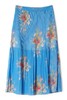 OCHIRLY欧时力 蓝色古典印花半身裙 3293 商品缩略图5