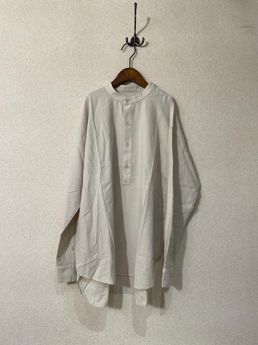 evam eva圆领纯棉简约衬衣 商品图6