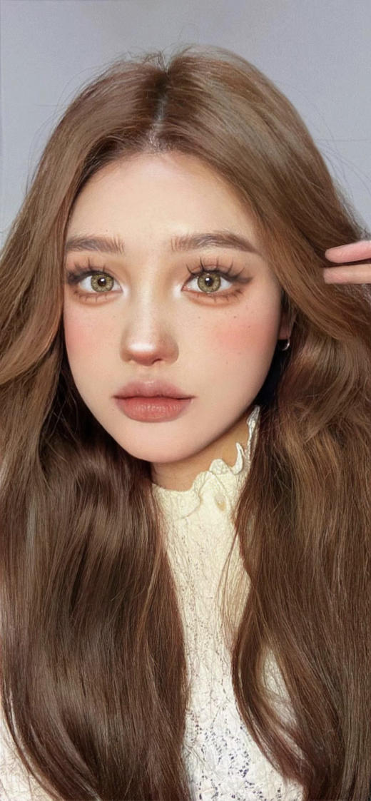 混血款推荐丨印巴虹膜棕·Leenscolor丨14.0mm（年抛/2片装） 商品图6