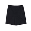 谜底修身百搭短裤女2023夏新款时尚简约纯色高腰直筒裤232MK0508 商品缩略图4