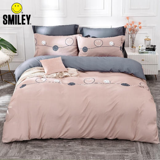SMILEY微笑 奥黛莉纯棉四件套 SMILEY-TJ21-021 商品图0