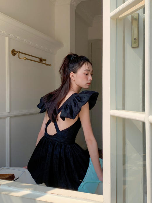 【门店同款】夏季度假风小众飞袖连衣裙 150713479 商品图2