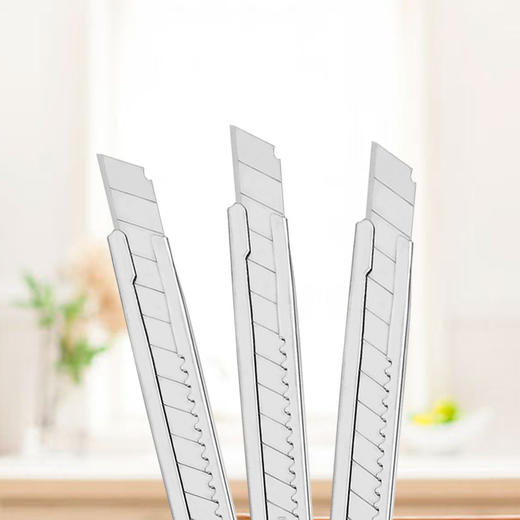 【庆学堂】高碳钢美工刀 裁纸 裁画 拆快递 商品图3