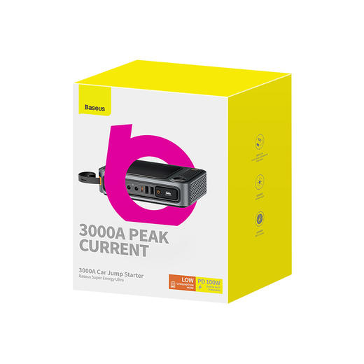 倍思 超能量Ultra 应急启动电源 3000A 商品图6