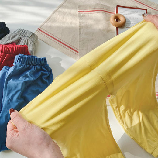 【儿童夏季防蚊裤】女童夏季防蚊裤莫代尔薄款2023年儿童软软裤宝宝宽松哈伦裤长裤子 商品图3