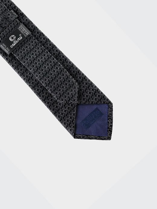 callisto深黑色全桑蚕丝领带 FRCTE020C 商品图2