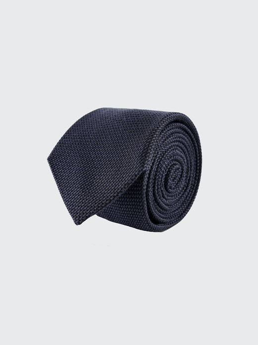 callisto深蓝色棉混纺领带 FRCTE025C 商品图1