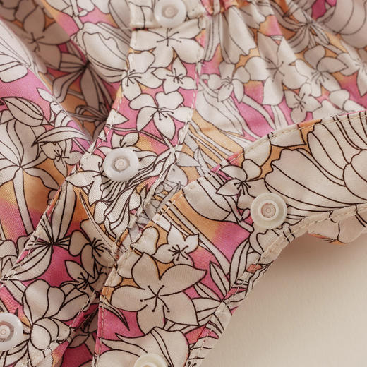 【马克珍妮 芦芙】新款夏装 宝宝纯棉吊带连体衣230023 商品图4