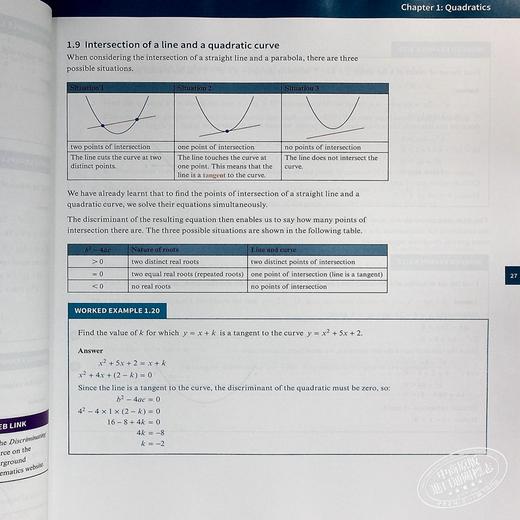 【中商原版】剑桥国际AS & ALEVEL：纯数学1 教材+练习册套装 英文原版  Pure Mathematics 1 Coursebook & Practice Book 商品图5