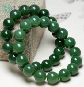 碧玉单圈圆珠手串 商品图0
