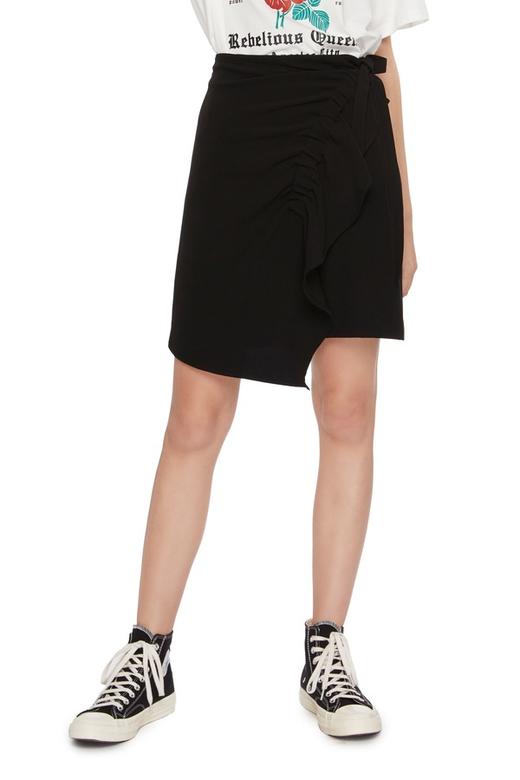 NOIR 不规则木耳边半裙 5622 商品图0