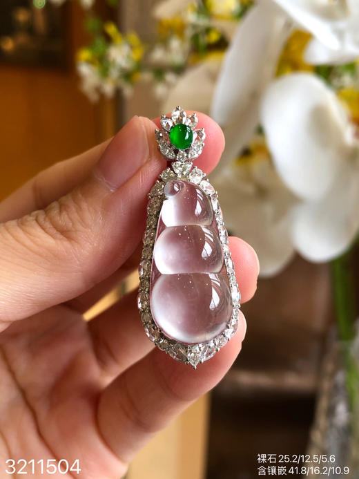 玻璃福豆吊坠 78999【3211504】 商品图3