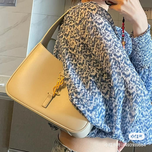 杨树林复古腋下包/白色 商品图4