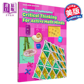 【中商原版】Progress in Mathematics Critical Thinking for Active Math Minds Grade6进步数学批判性思维活跃的数学头脑六年级