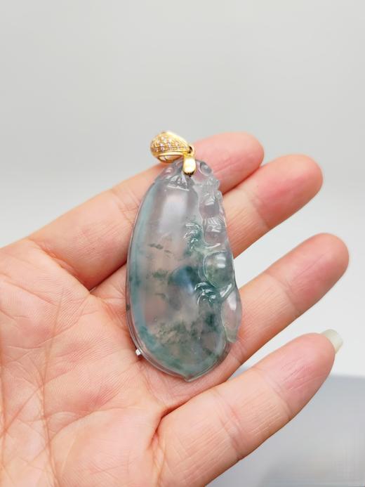 翡翠飘花大如意 商品图4