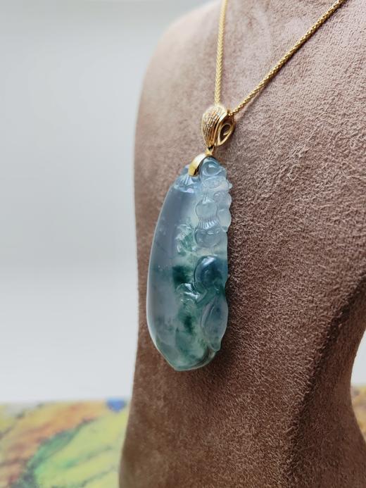 翡翠飘花大如意 商品图2