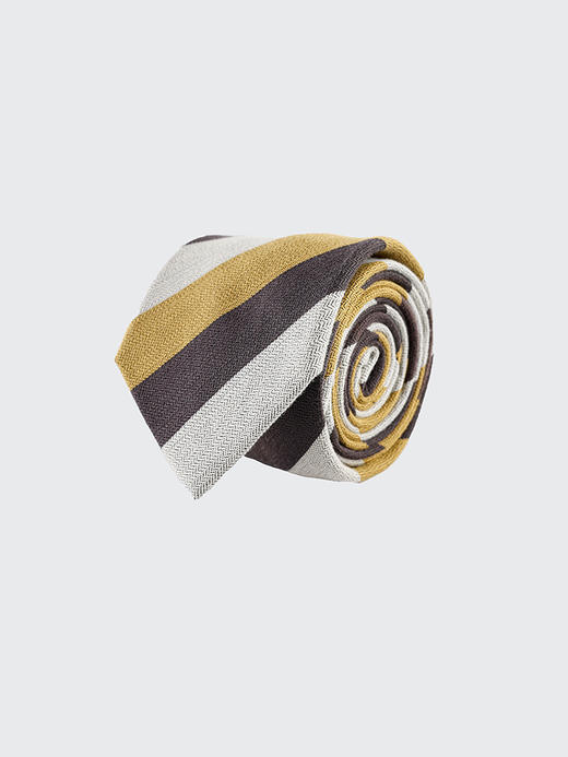 callisto深灰棉混纺领带 FRCTE002C 商品图2