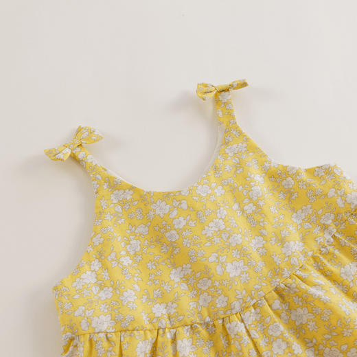 【马克珍妮 芦芙】新款夏装 女童梨花吊带连体阔腿裤231036 商品图2