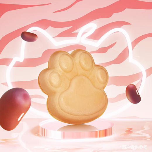 李大橘猫爪烧红豆牛乳冰淇淋80g/130071 绵绵红豆沙馅料搭配软糯红豆粒 商品图1