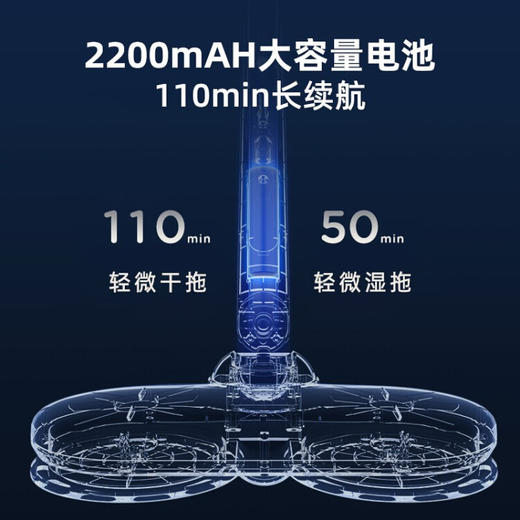 艾美特（AIRMATE） 无线电动拖把 单手持拖地 LME201-02 商品图2